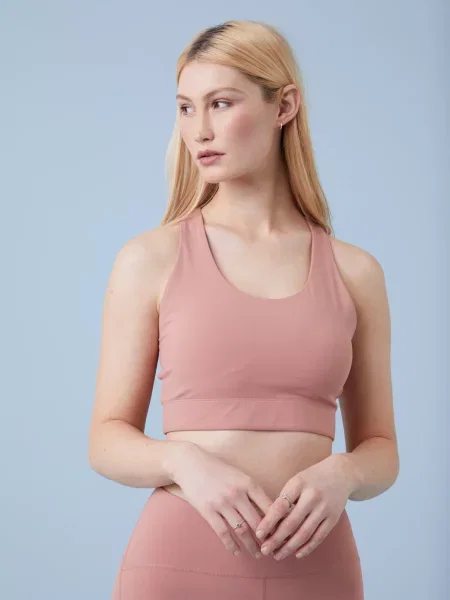 Active People Dynamo biustonosz ze wsparciem na środku Pink