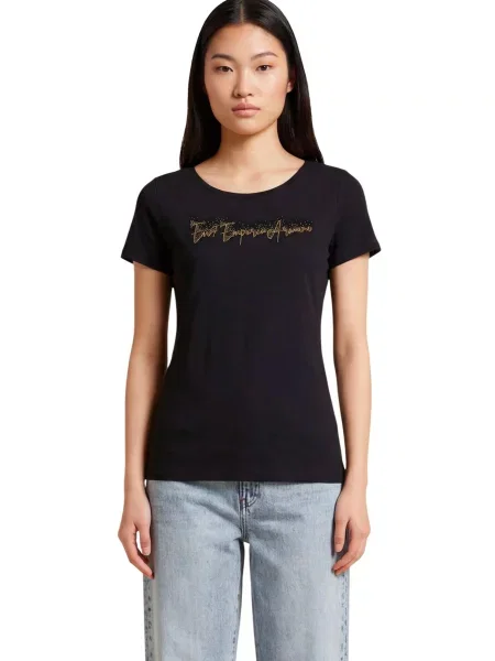 Majica Ea7 kratki rukavi crna