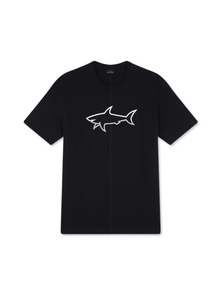 Koszulka Paul&shark z nadrukiem czarna