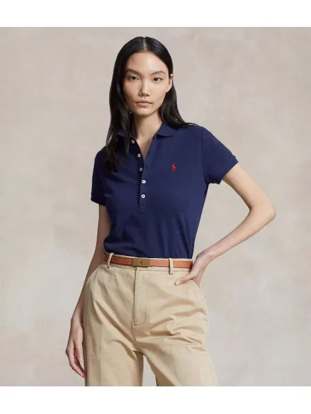 POLO RALPH LAUREN Tenisz póló Julie kék