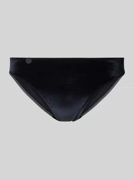 Figi o kroju slim fit z domieszką bawełny model Rio' Marie Jo czarne