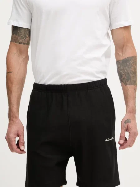Calvin Klein Jeans szorty dresowe czarne