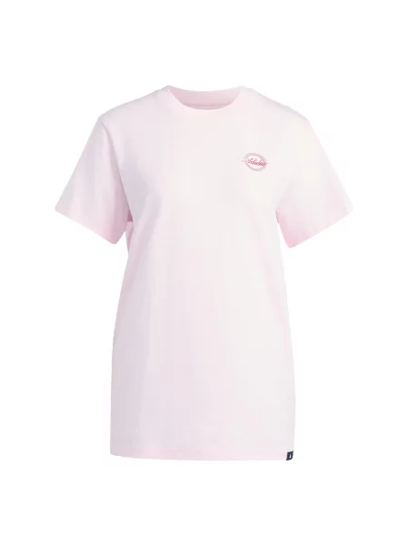 ADIDAS SPORTSWEAR Tricou funcțional Travel gri deschis / roz pastel / roșu negru