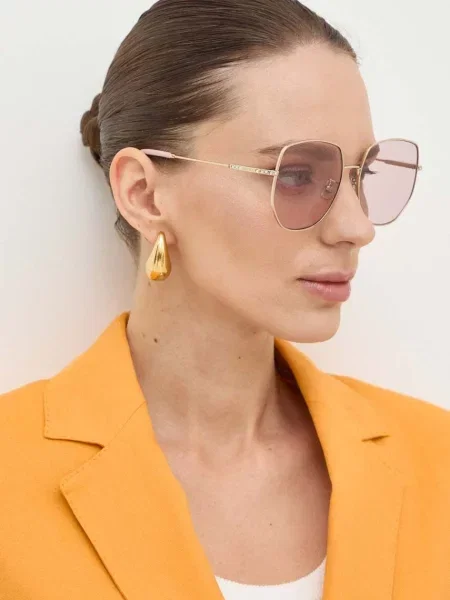 Sunčane naočale Jimmy Choo za žene ružičasta