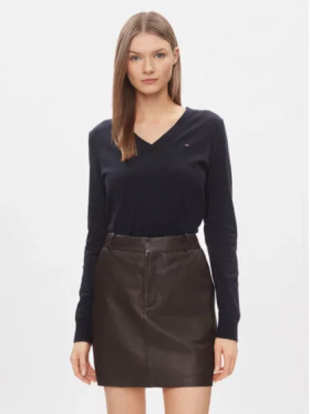 Tommy Hilfiger Svetr Tmavomodrá