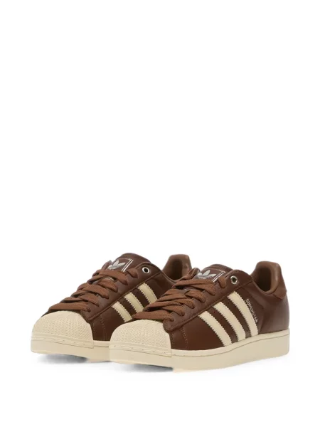 Ριγέ τρέξιμο μπλούζα Adidas πράσινο
