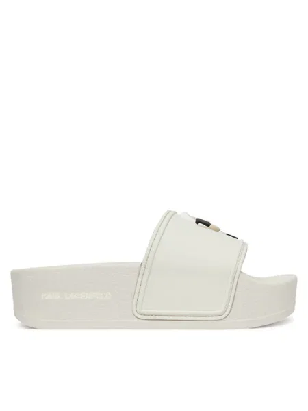 Чехли Karl Lagerfeld KONDO MAXI с платформа бяло