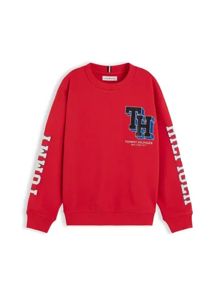 Palton copii Tommy Hilfiger alb