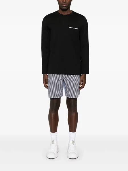 Majica Comme Des Garçons Shirt s printom crna