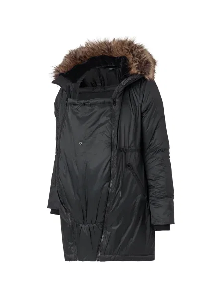Only Maternity Geacă de iarnă negru