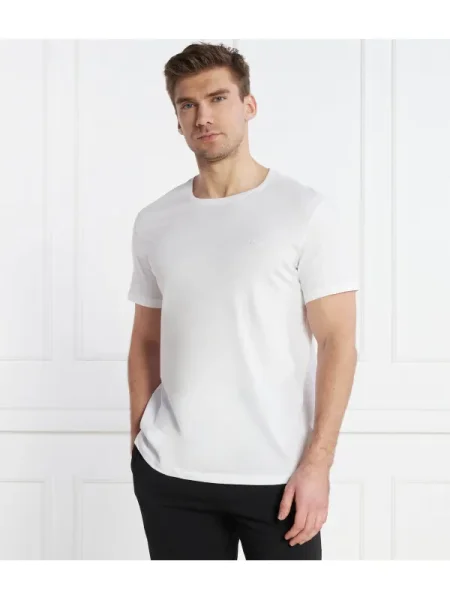 BOSS BLACK Tricou | alb