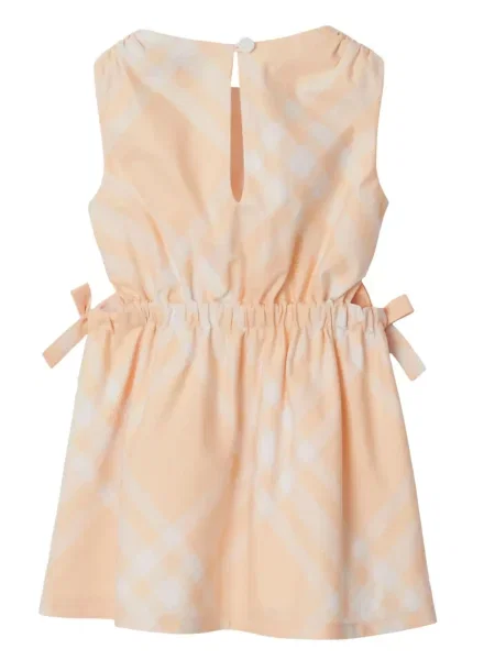 Sukienka dziecięca Burberry różowa