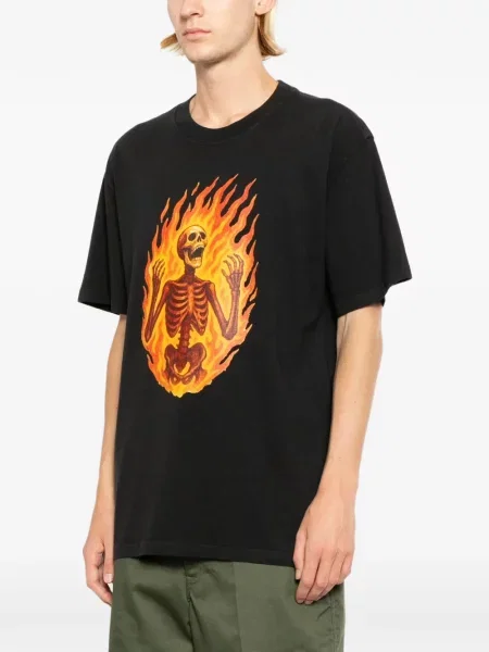 Tricou Melt cu imagine negru