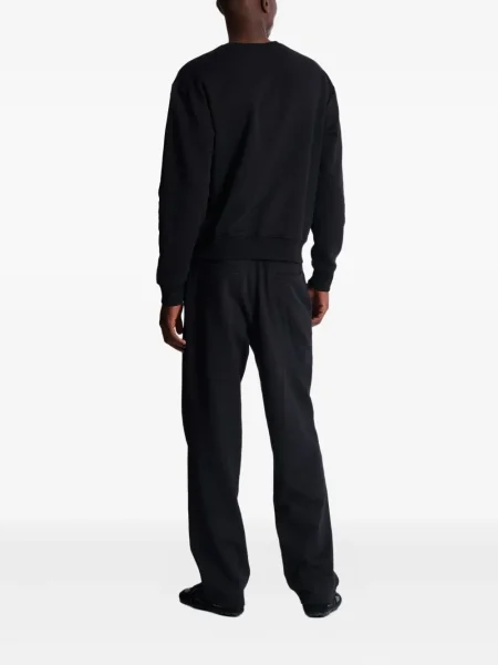 Hanorac Balmain cu imagine negru