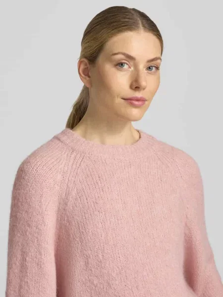 Sweter z dzianiny z raglanowymi rękawami Free/quent