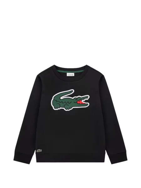 Sweter dziecięcy Lacoste czarny