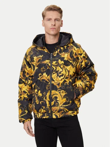 Versace Jeans Couture Пухено яке черен