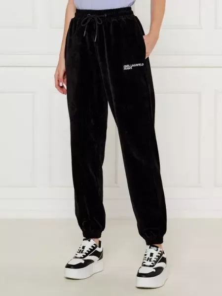 Karl Lagerfeld Jeans Pantaloni de trening negru