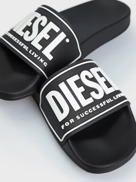 Шлепанцы Diesel черные