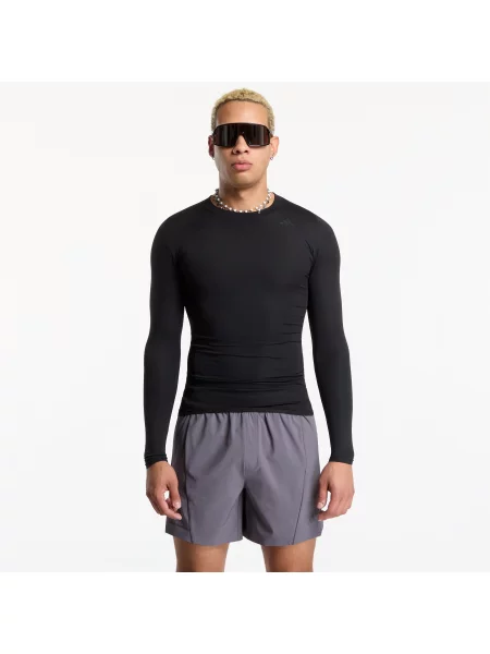 Тениска adidas x entire studios Techfit Training Long sleeve Black XXL черно
