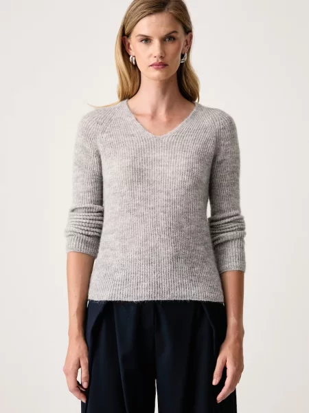 MM by Max Mara pulover pentru femei cu lână MMLSVELTO gri