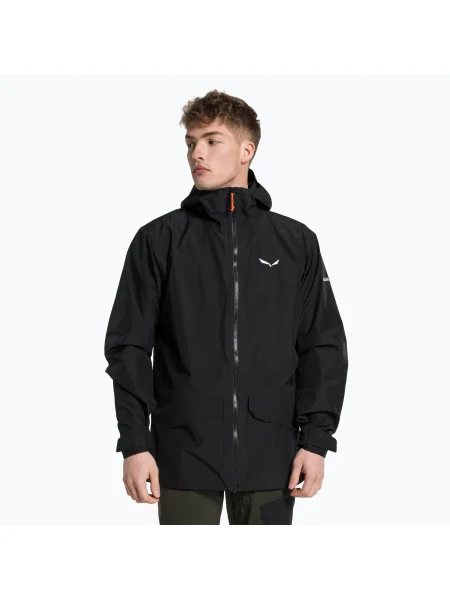 Мъжко дъждобранно яке Salewa Puez GTX 2L черно