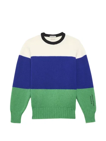 Μάλλινος πουλόβερ Jw Anderson μπλε