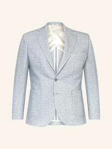 Paul Oblekové Sako Extra Slim Fit Z Žerzeje mid blue modré