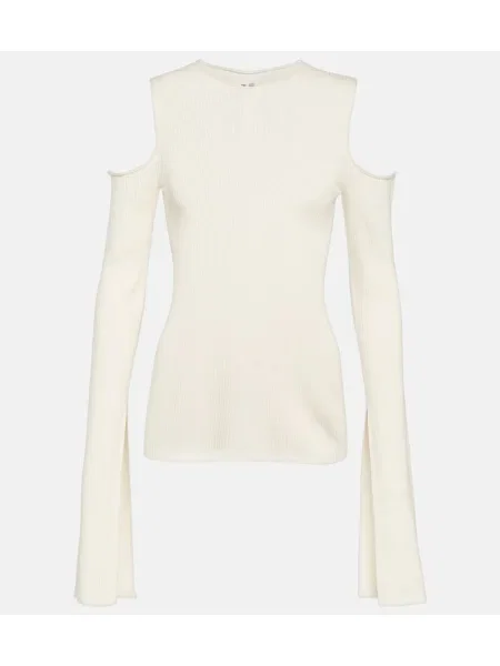 Pulover Rick Owens de lână alb