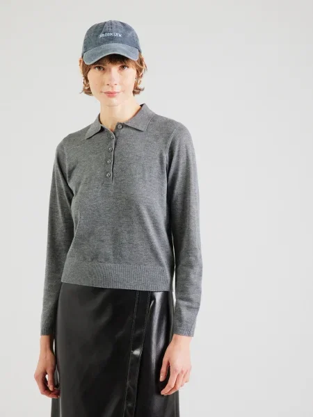VERO MODA Pulover amestecat gri