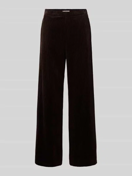 Spodnie o kroju straight fit ze sztruksu z czystej bawełny Marc O'polo