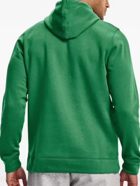Hanorac cu glugă Under Armour din fleece verde