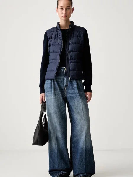 Tommy Hilfiger péřová bunda s příměsí vlny