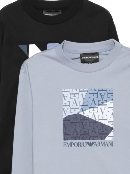 Μπλούζα Emporio Armani μαύρο