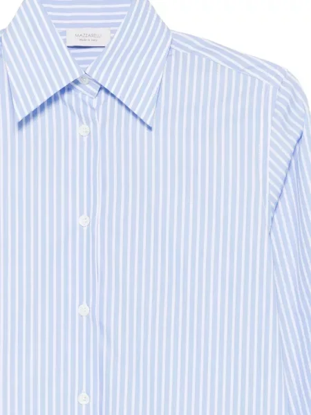 Koszula Mazzarelli w paski niebieska
