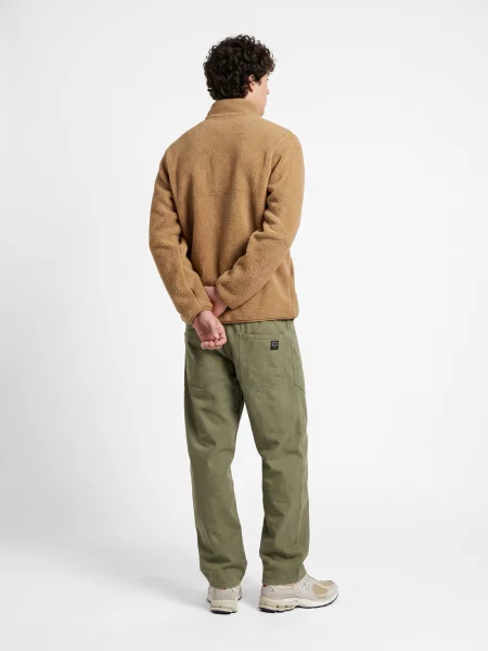 Mikina na zips Columbia hnedá