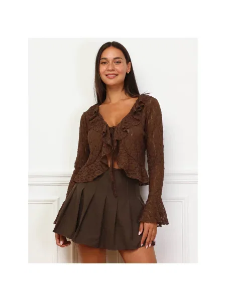 Pulover La Modeuse maro