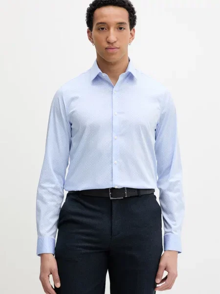 Calvin Klein Cămașă | stretch albastru