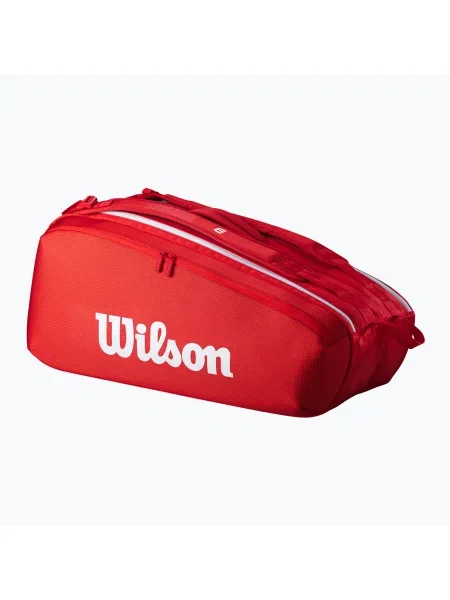 Wilson Super Tour Red тенис чанта червена
