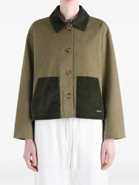 Decupat geacă Barbour verde