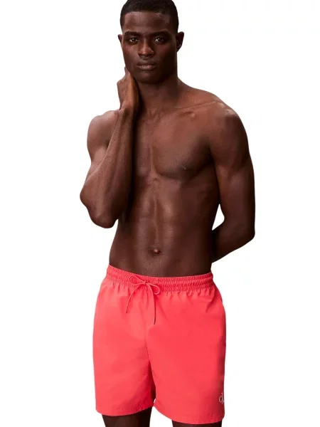 Hlače Calvin Klein Swimwear rdeča