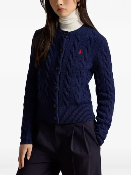 Καπιτονέ kαρό σκαρπινια Polo Ralph Lauren κοτλέ πράσινο