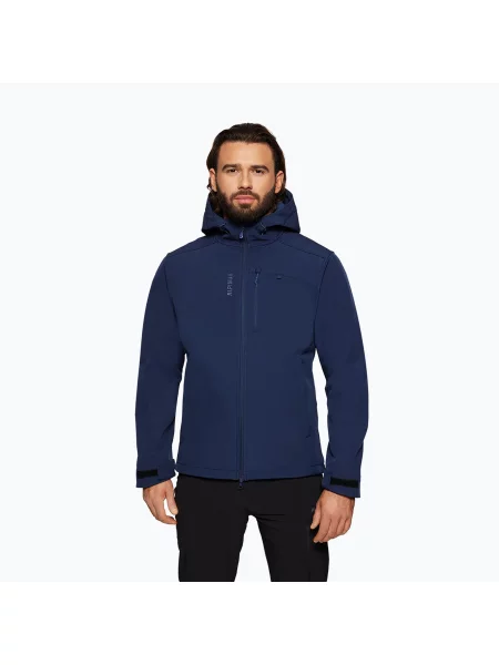 Мъжко софтшел яке Alpinus ASO navy blue синьо