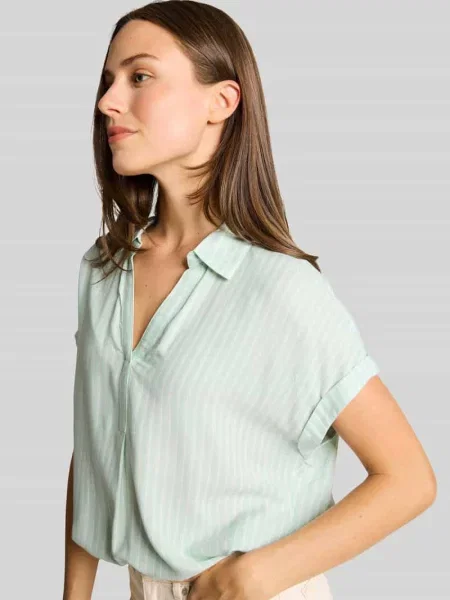 Bluzka o kroju relaxed fit z Tom Tailor