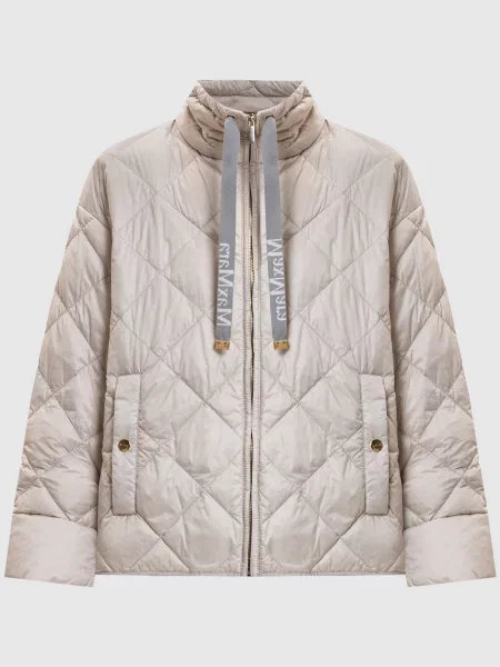 Стьобана пухова куртка MTCPISOFT Max Mara бежева
