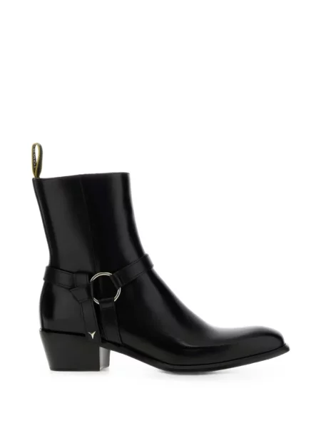 Botine Fendi din piele negru