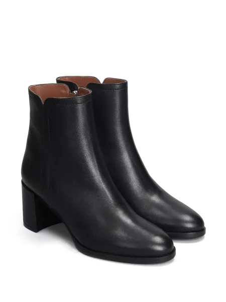 Botine Evaluna din piele negru