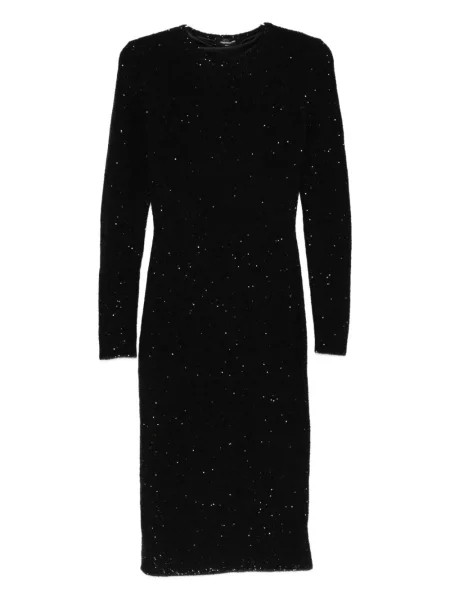 Rochie Fabiana Filippi cu paiete de costum negru