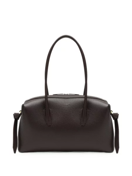 Geantă shopper Yuzefi din piele maro