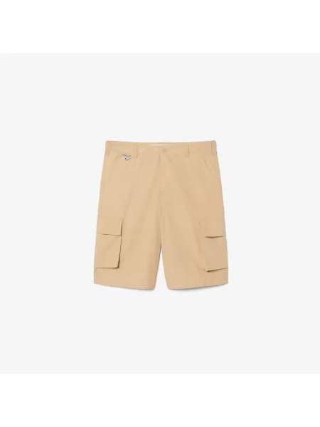 Шорты Lacoste бежевые